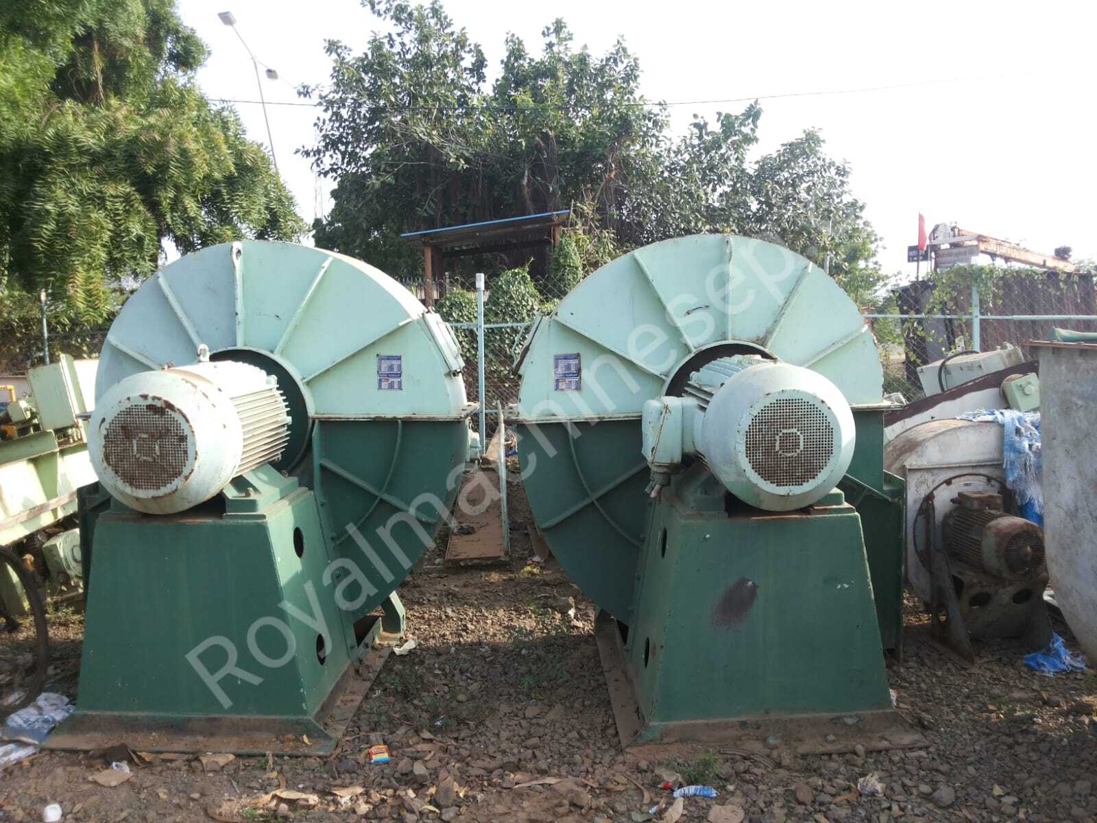 large industrial fan or blower
