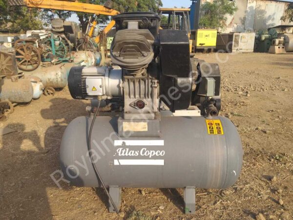 Atlas Copco LE oil-lubricated low pressure piston compressor