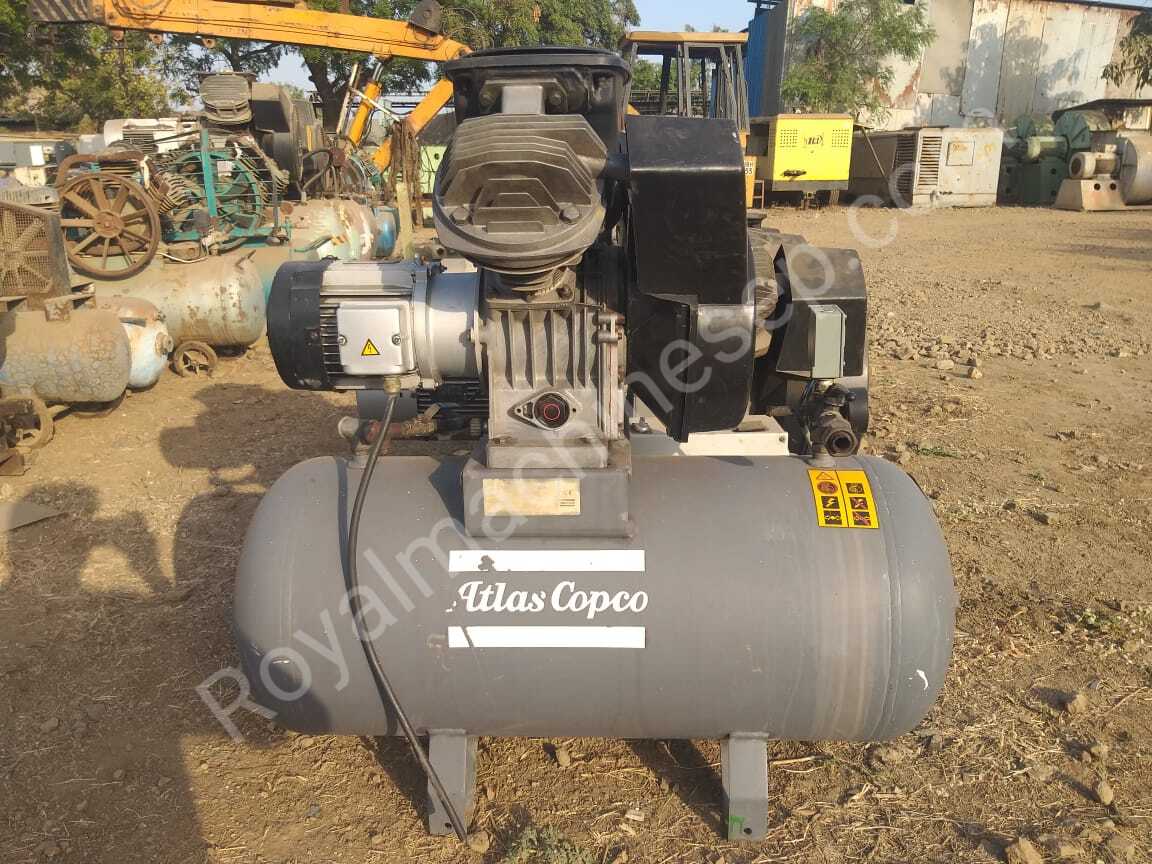 Atlas Copco LE oil-lubricated low pressure piston compressor